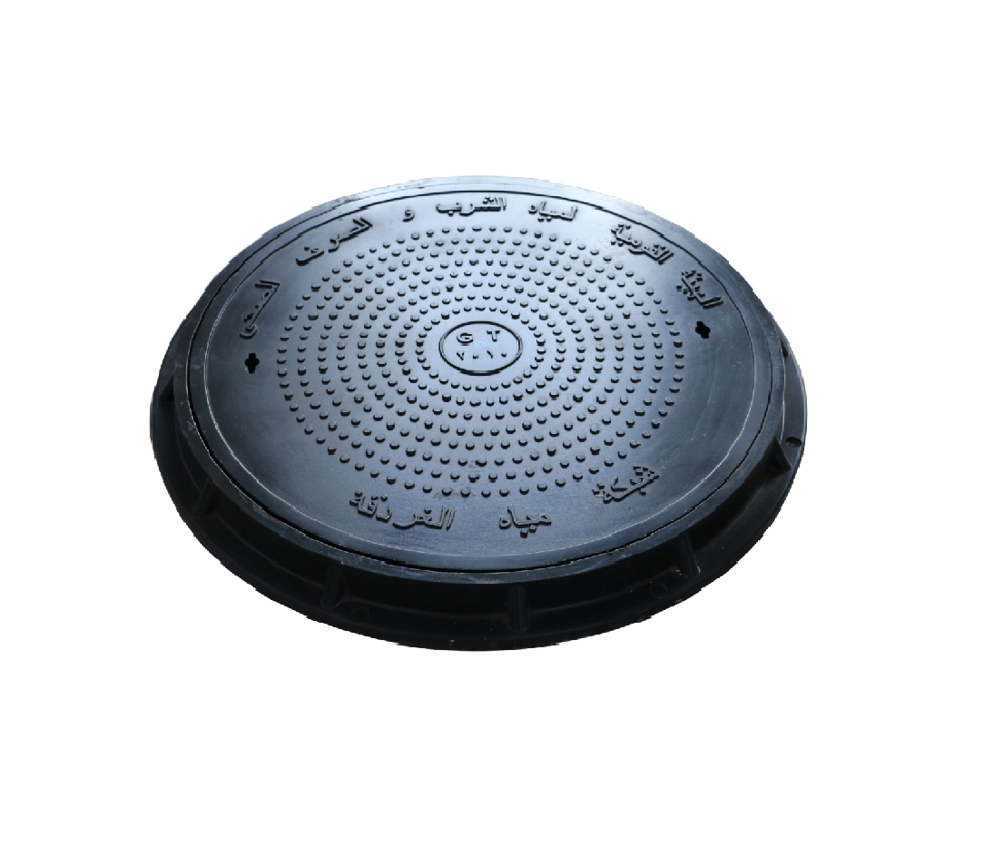 EN124 A15 SMC COMPOSITE ROUND MANHOLE COVER