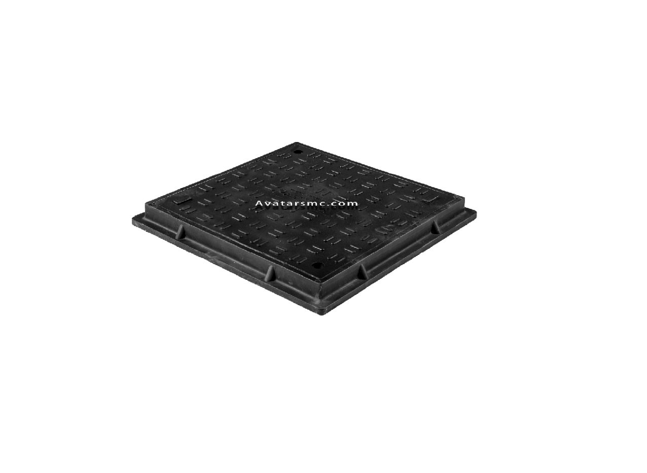 EN124 C250 SMC COMPOSITE SQUARE MANHOLE COVER