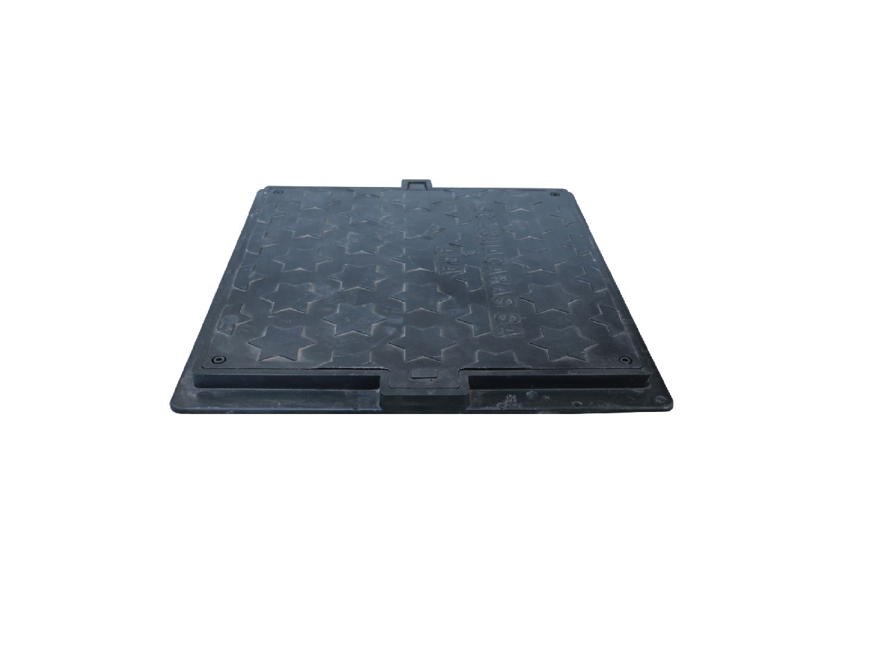 EN124 D400 SMC COMPOSITE SQUARE MANHOLE COVER