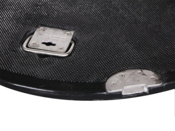 US STANDARD AASHTO-306 H20 GAS STATION SMC COMPOSITE ROUND MANHOLE COVER